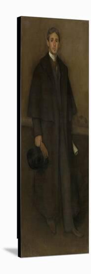 Arrangement in Flesh Color and Brown: Portrait of Arthur Jerome Eddy, 1894-James Abbott McNeill Whistler-Stretched Canvas