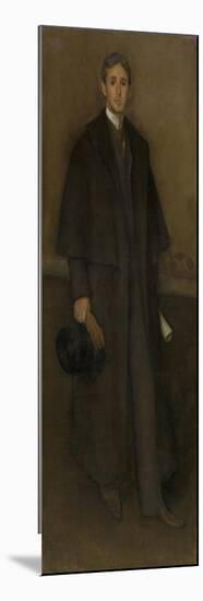 Arrangement in Flesh Color and Brown: Portrait of Arthur Jerome Eddy, 1894-James Abbott McNeill Whistler-Mounted Premium Giclee Print