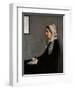 Arrangement in Gray and Black No. 1 (Portrait of the Painters Mother), by Unknown Artist,-Unknown Artist-Framed Art Print