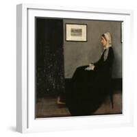 Arrangement in Gray and Black No. 1 (Portrait of the Painters Mother)-null-Framed Giclee Print