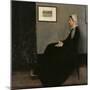 Arrangement in Gray and Black No. 1 (Portrait of the Painters Mother)-null-Mounted Giclee Print