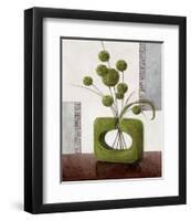 Arrangement in Green II-Karsten Kirchner-Framed Art Print