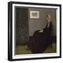 Arrangement in grey and black No. 1, or the painters mother Anna Mathilda McNeill (1804-1881).-James Abbott McNeill Whistler-Framed Giclee Print