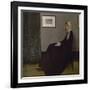 Arrangement in grey and black No. 1, or the painters mother Anna Mathilda McNeill (1804-1881).-James Abbott McNeill Whistler-Framed Giclee Print