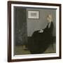 Arrangement in Grey and Black No.1: Portrait of the Artist's Mother, c.1871-James Abbott McNeill Whistler-Framed Giclee Print