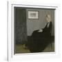 Arrangement in Grey and Black No.1: Portrait of the Artist's Mother, c.1871-James Abbott McNeill Whistler-Framed Giclee Print