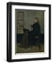 'Arrangement in Grey and Black, No.2: Thomas Carlyle', c1872-James Abbott McNeill Whistler-Framed Giclee Print