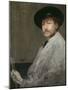 Arrangement in Grey: Portrait of the Painter, C.1872 (Oil on Canvas)-James Abbott McNeill Whistler-Mounted Giclee Print