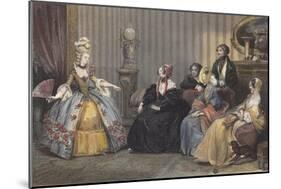 Arrangements for the Ball at the Opera-Eugene Roger-Mounted Giclee Print