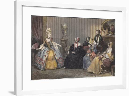 Arrangements for the Ball at the Opera-Eugene Roger-Framed Giclee Print