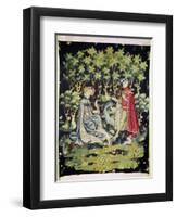 Arras Tapestry, Offering of the Heart-null-Framed Giclee Print