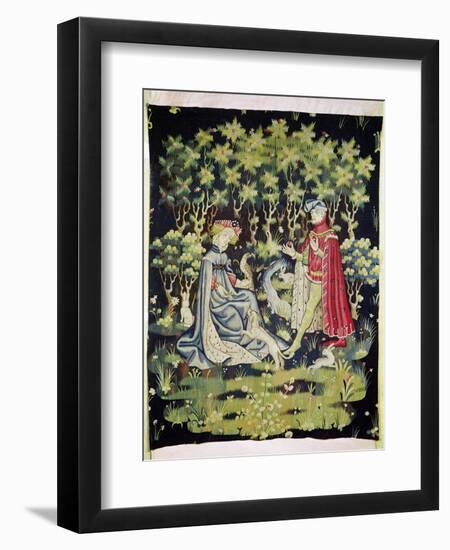 Arras Tapestry, Offering of the Heart-null-Framed Giclee Print