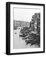 Array of Boats, Venice-Cyndi Schick-Framed Art Print