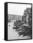 Array of Boats, Venice-Cyndi Schick-Framed Stretched Canvas