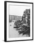 Array of Boats, Venice-Cyndi Schick-Framed Art Print