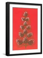 Array of Pine Cones-null-Framed Art Print