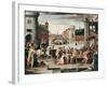 Arrest and Execution of Sir Thomas More, English statesman, Chancellor to Henry VIII-Antoine Caron-Framed Giclee Print