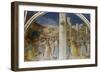 Arrest and Stoning of St Stephen, Mid 15th Century-Fra Angelico-Framed Giclee Print