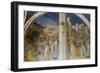 Arrest and Stoning of St Stephen, Mid 15th Century-Fra Angelico-Framed Giclee Print