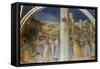 Arrest and Stoning of St Stephen, Mid 15th Century-Fra Angelico-Framed Stretched Canvas