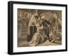 'Arrest of Alice Lisle for sheltering fugitives from the Battle of Sedgemoor, 1685', 1886-Charles Lawrie-Framed Giclee Print