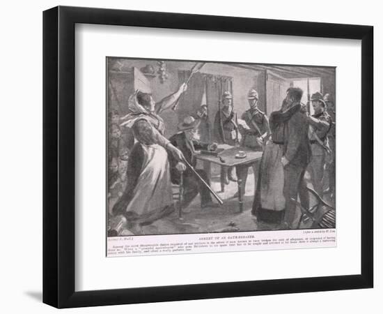 Arrest of an Oath Breaker-Sydney Prior Hall-Framed Giclee Print