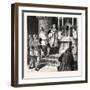 Arrest of Archbishop Geoffrey in a Monastery at Dover-null-Framed Giclee Print