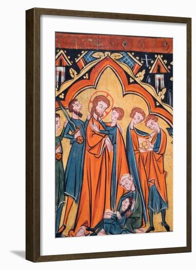 Arrest of Christ, Christ in Limbo-null-Framed Art Print
