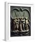 Arrest of Christ, Gilded Bronze Panel-null-Framed Giclee Print