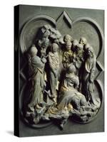 Arrest of Christ, Gilded Bronze Panel-null-Stretched Canvas
