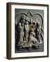 Arrest of Christ, Gilded Bronze Panel-null-Framed Giclee Print