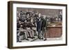 Arrest of Deputy Atheist Brandlaugh for Refusing to Leave the Chamber of Commons. London. England.-Tarker-Framed Giclee Print