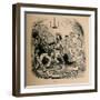 'Arrest of Eunus', 1852-John Leech-Framed Giclee Print