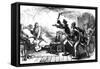 Arrest of General Richard Prescott, 1777-null-Framed Stretched Canvas