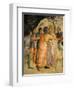 Arrest of Jesus and Judas' Kiss, Fresco 1437-45-Fra Angelico-Framed Giclee Print