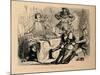 'Arrest of Lord Hastings and Lord Stanley',-John Leech-Mounted Giclee Print