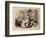 'Arrest of Lord Hastings and Lord Stanley',-John Leech-Framed Giclee Print