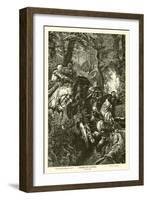 Arrest of Luther, by Harrach-null-Framed Giclee Print