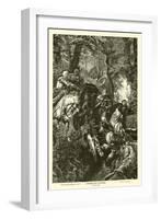 Arrest of Luther, by Harrach-null-Framed Giclee Print