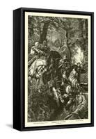 Arrest of Luther, by Harrach-null-Framed Stretched Canvas