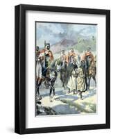 Arrest of Marquis De Mor?S (1858-96) Assassins in Sudan-Chris Hellier-Framed Photographic Print