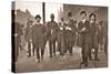 Arrest of Miss Dora Marsden Outside the Victoria University of Manchester, 4th October 1909-English Photographer-Stretched Canvas