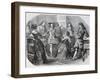 Arrest of Nicolas Fouquet Superintendent of Finance-Felix Philippoteaux-Framed Giclee Print