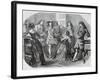 Arrest of Nicolas Fouquet Superintendent of Finance-Felix Philippoteaux-Framed Giclee Print