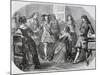 Arrest of Nicolas Fouquet Superintendent of Finance-Felix Philippoteaux-Mounted Giclee Print