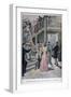 Arrest of Prostitutes in a Parisian Hotel, 1895-Henri Meyer-Framed Giclee Print