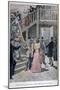 Arrest of Prostitutes in a Parisian Hotel, 1895-Henri Meyer-Mounted Giclee Print
