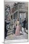 Arrest of Prostitutes in a Parisian Hotel, 1895-Henri Meyer-Mounted Giclee Print