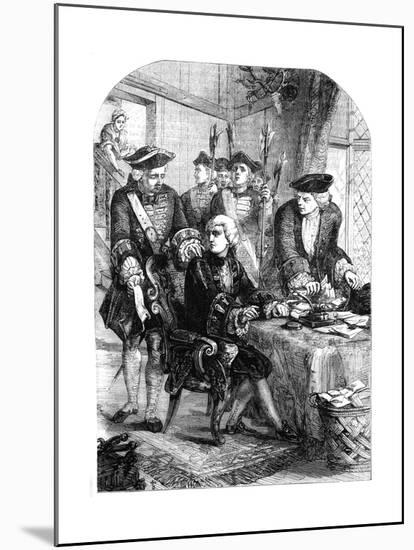 Arrest of Sir William Wyndham, C1715-null-Mounted Giclee Print