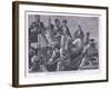 Arrest of the British Sailors by Greek Soldiers Ad 1850-William Heysham Overend-Framed Giclee Print